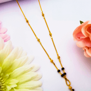 Pure 22K Yellow Gold Mangalsutra For Women's
