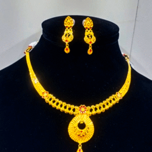 Handcrafted 22K Gold Necklace for Women's