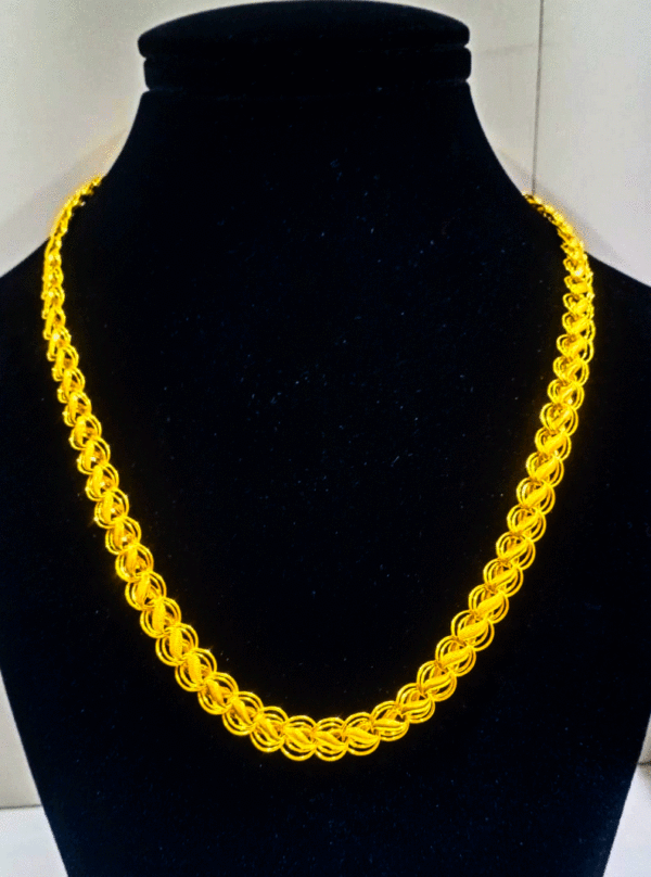 Premium Quality 22K Pure Gold Chain for Men