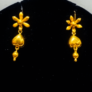 Modern 22K Gold Earrings for Women's