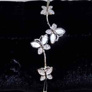 Minimal Design 925 Silver Bracelet for Women's
