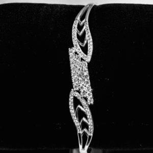 Minimal Design 925 Silver Bracelet For Women's