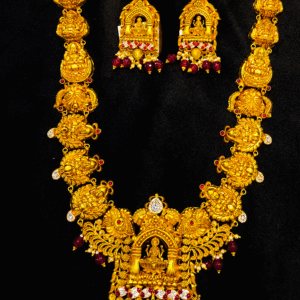 Premium Quality 22 Karat Gold Necklace Set