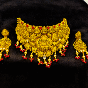 luxurious 22 Karat Gold Necklace Set