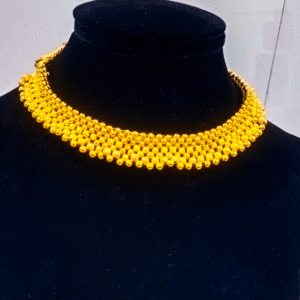 Traditional 22K Pure Gold Galsari Necklace for Women's