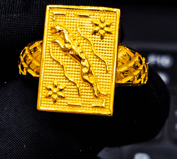 High Quality 22K Gold Ring For Men's