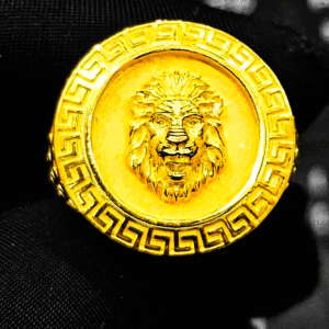 22K Designer Gold Ring
