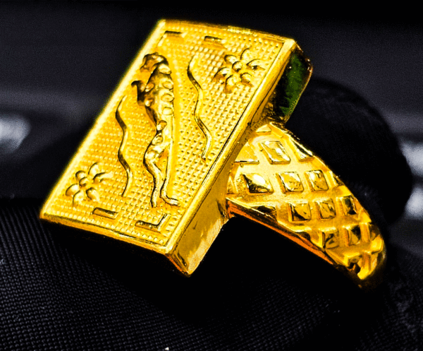 High Quality 22K Gold Ring For Men's - Image 2