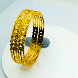 22K Pure Gold Bangles for Women