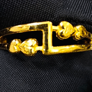 Refined Look 22K Pure Gold Ring For Women's