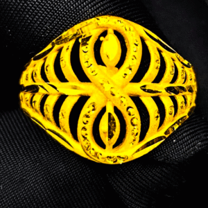 22K Designer Gold Ring