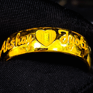22K Designer Gold Ring For Men's and Women's