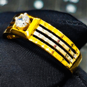 Elegant 22K Gold Ring For Men's