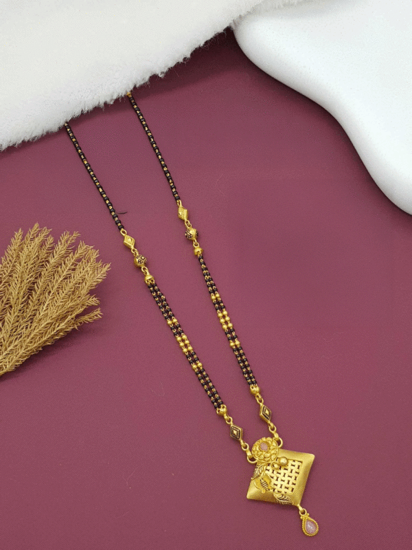 Elegant 22K Pure Gold Mangalsutra for Women