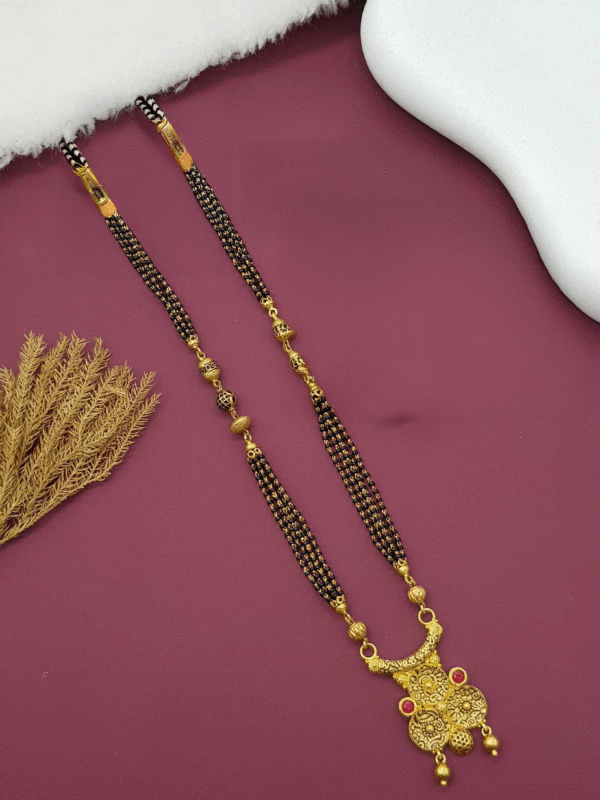 22 Karat Real Gold Mangalsutra for Women