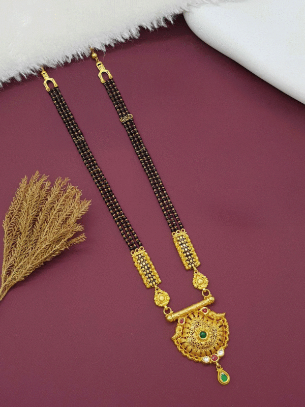 Classic Pure 22K Gold Mangalsutra For Women's