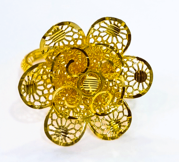 Lightweight 22K Gold Ring For Women's