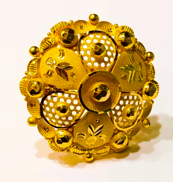 Elegant 22K Pure Gold Ring For Women's