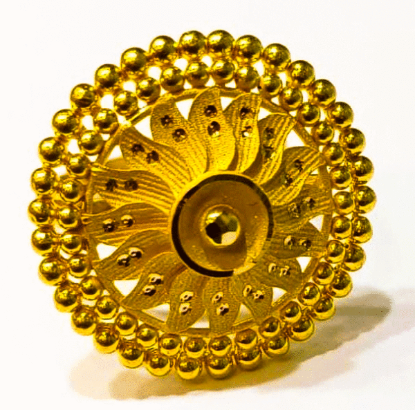 22K Pure Gold Ring For Women's