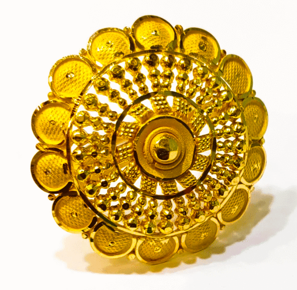 Luxurious 22K Pure Gold Ring For Women's