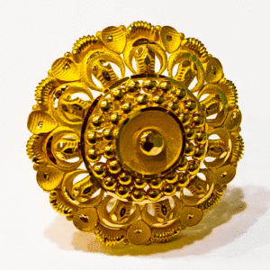 Rich Finish 22K Pure Gold Ring For Women