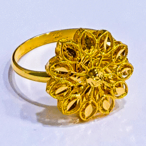 Modern 22K Pure Gold Ring For Women