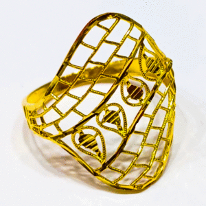 Daily Wear 22K Pure Gold Ring For Women's