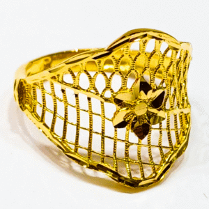 Elegant 22K Pure Gold Ring For Women's