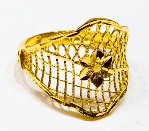 Elegant 22K Pure Gold Ring For Women's