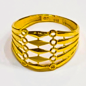 High-Quality 22K Pure Gold Ring For Women's