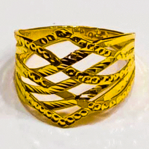 Designer 22K Pure Gold Ring For Women's