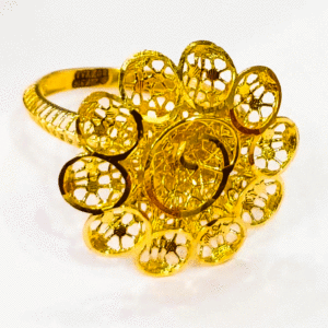 Festive Wear 22K Gold Ring For Women's