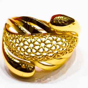 High-Quality 22K Pure Gold Ring For Women's