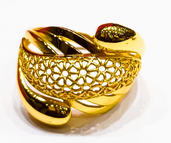 High-Quality 22K Pure Gold Ring For Women's