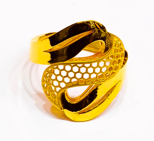 Festive Attire 22K Pure Gold Ring For Women's