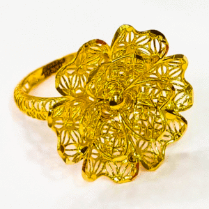 Refined Look 22K Gold Ring For Men's