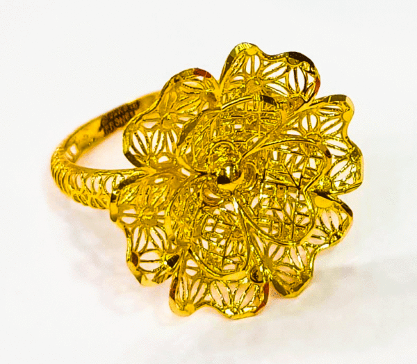 Refined Look 22K Gold Ring For Men's