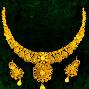 Traditional 22K Gold Bridal Necklace