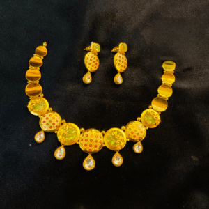Elegant Quality 22 Karat Gold Necklace Set