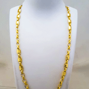 22K Real Gold Chain for Men's