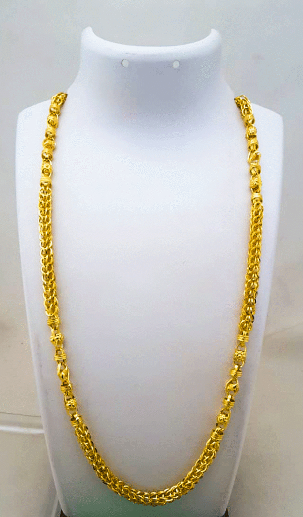 22K Pure Gold Chain for Men's