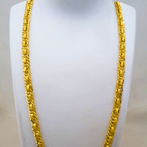 Authentic 22K Gold Neck Chain for Men's