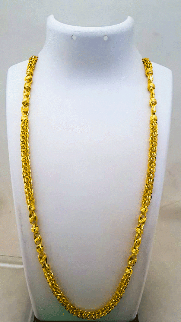 Real 22K Gold Chain for Men's