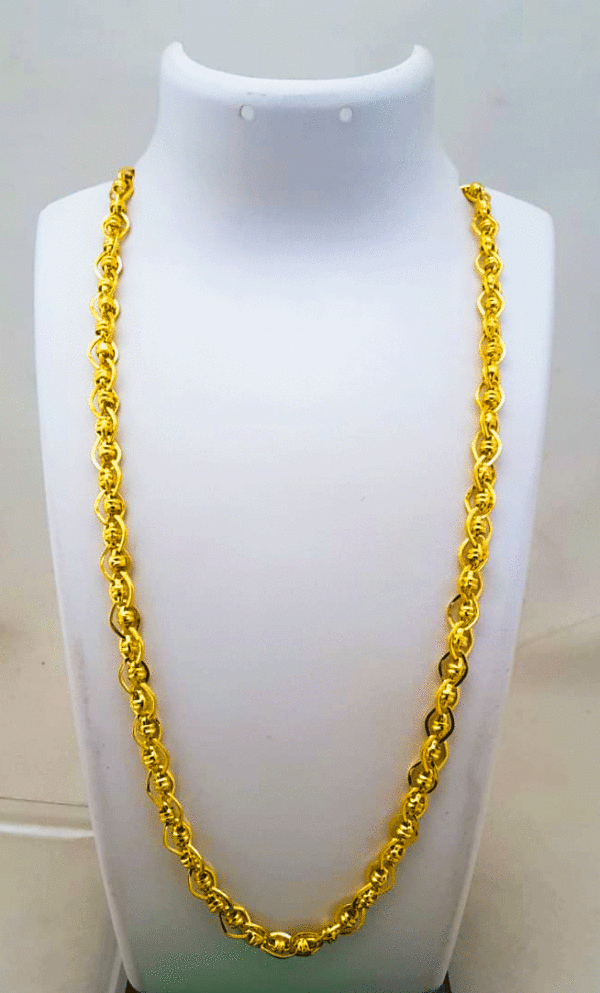 Designer 22K Gold Neck Chain for Men's