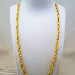 22K Pure Gold Chain for Men's