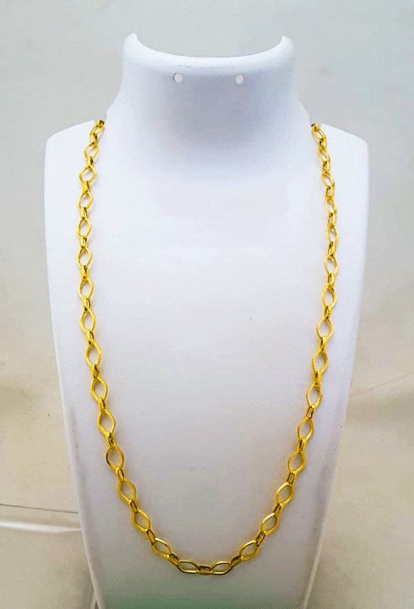 Premium Quality 22K Pure Gold Chain for Men
