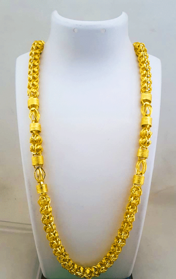 Stylish 22K Gold Neck Chain for Men's