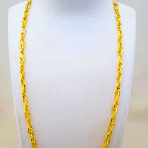 22K Pure Gold Chain for Men's