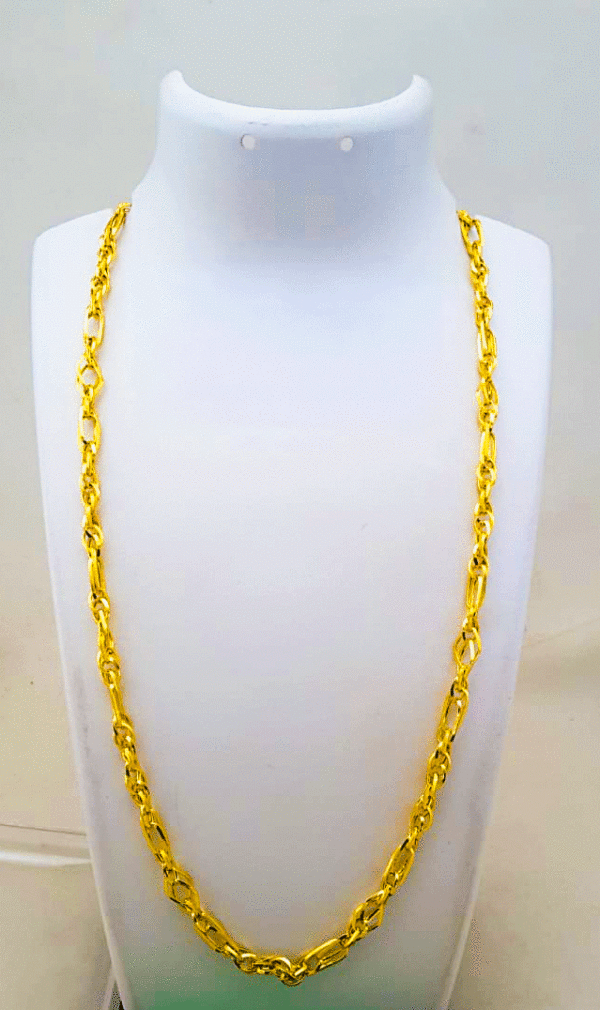 22K Pure Gold Chain for Men's