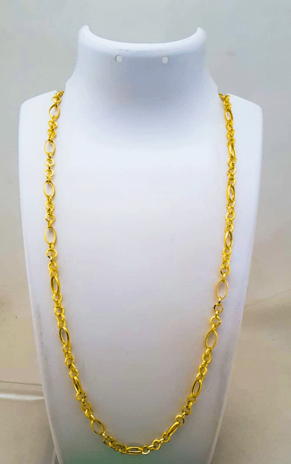 Real 22K Gold Chain for Men's